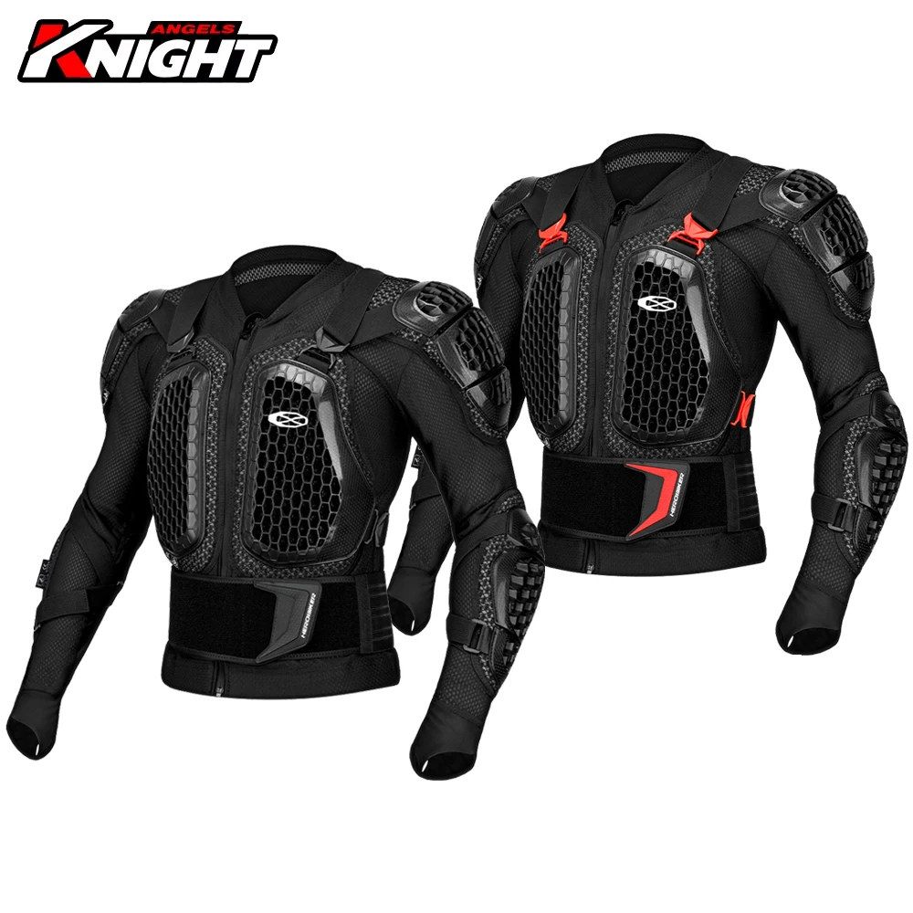 

Motorcycle Body Armor Anti-Fall Motorbike Full Body Armor Jacket Wear-Resistant Outdoor Motocross Riding Protective Gear M-3XL