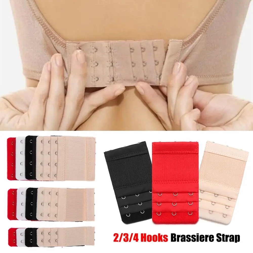 1/3Pcs Adjustable Women Bra Extender Maternity 2/3/4 Hooks Bra Extender Hook Bra Buckle Brassiere Strap Underwear Extension