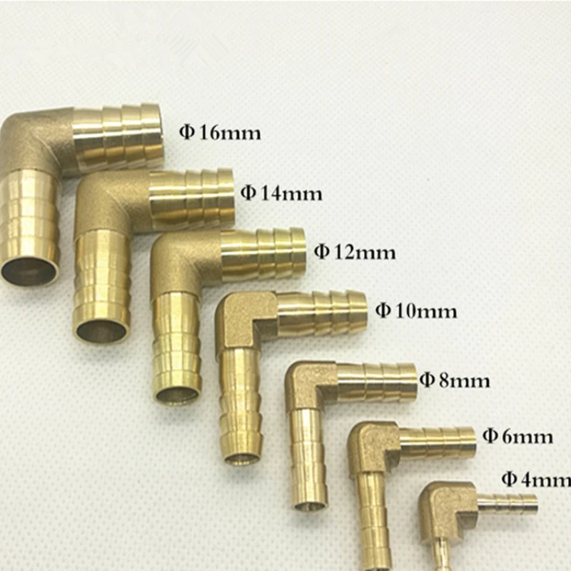 

Brass Hose Pipe Fitting Coupling Elbow Equal Reducing Barb 4mm 6mm 8mm 10mm 16mm ID Hose Copper Barbed Coupler Connector Adapter