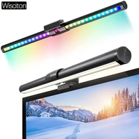 RGB LED Desk Lamp Monitor Screen Light Bar Computer Atmosphere Double sided Lights  For Work Study Read Gaming Dimming Lighting