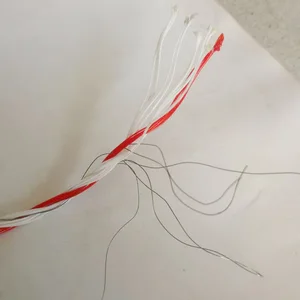 Çelik, poli halatlı, Ultra Düşük Dirençli Telli, At ve hayvancılık eskrim aksesuarı, 200 m, 500 m'lik bir rulo elektrikli çit teli 8 en çok satılan, bizim nesil atımız-6 numara