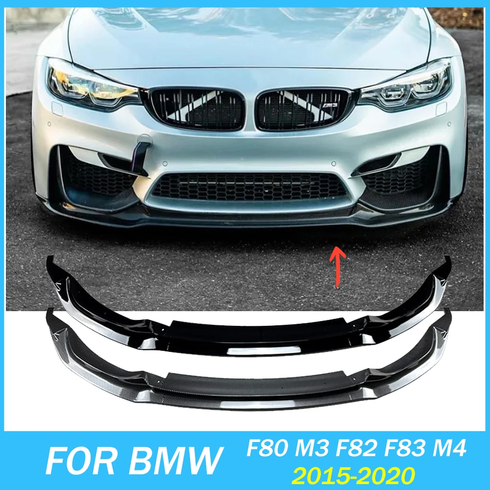 

Front Bumper Surround Spoiler Lip for BMW 3 Series F80 M3 F82 F83 M4 2015-2020 Car Body Kit Splitter Protection Auto Accessories