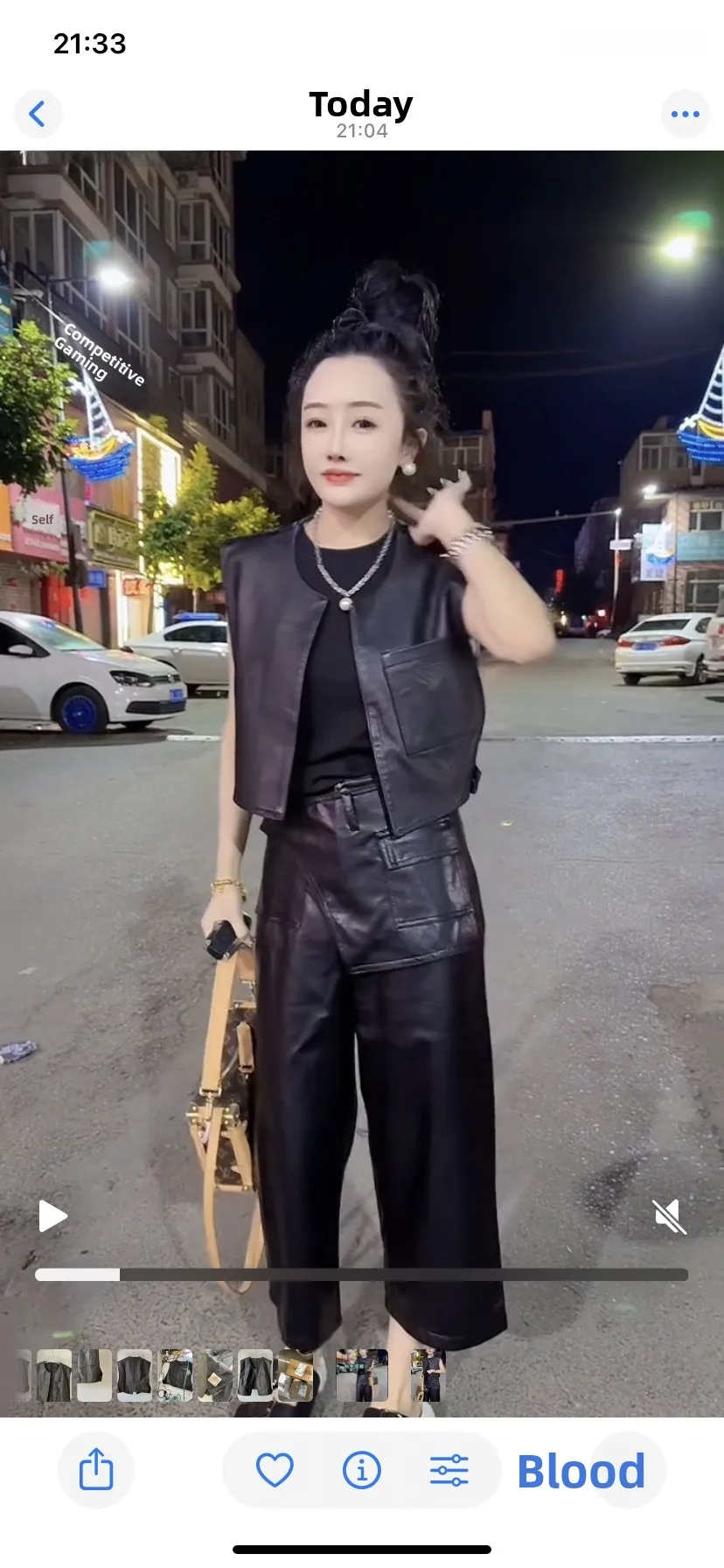 

2025 New Women's Faionable ort Svel Leather Jaet eepskin Genuine Leather Coat Cool And Sli Vest Commute Sle