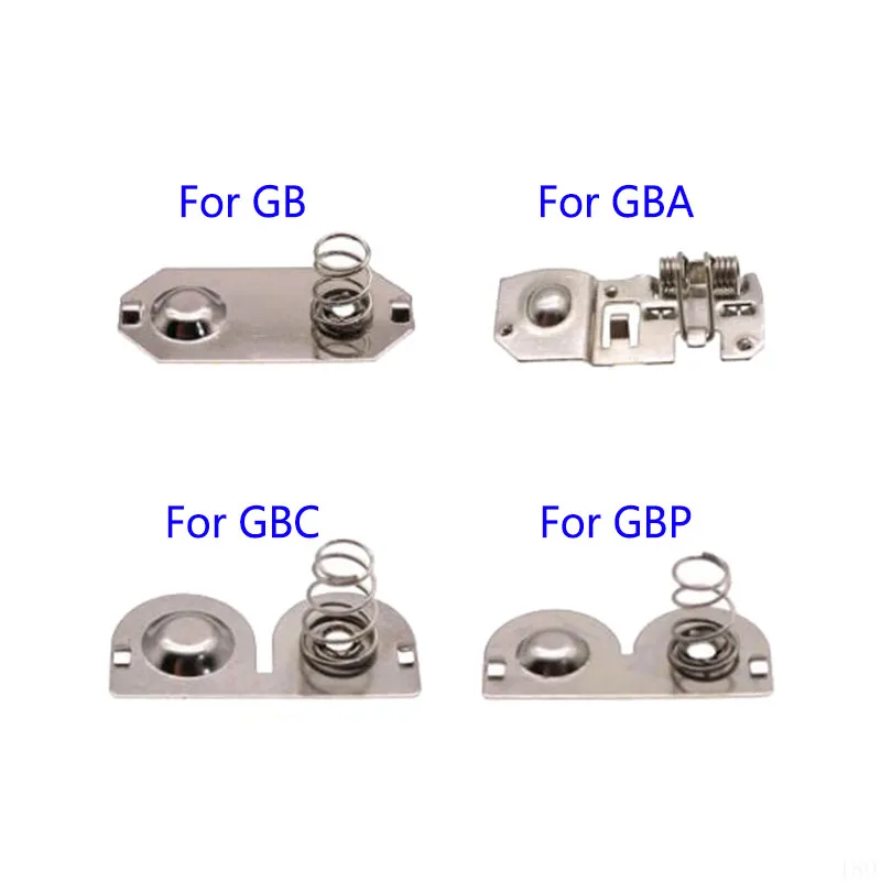 For GB DMG GBA GBC GBP Console Housing & Mainboard Battery Terminals Spring Contacts Replacement