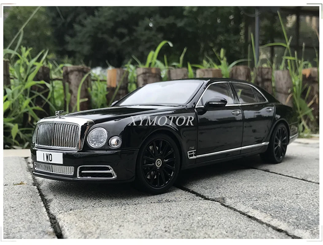 

Почти настоящие модели автомобилей Bentley Mulsanne Founder Century коллекция 1/18 года черные игрушки подарки хобби демонстрационные украшения