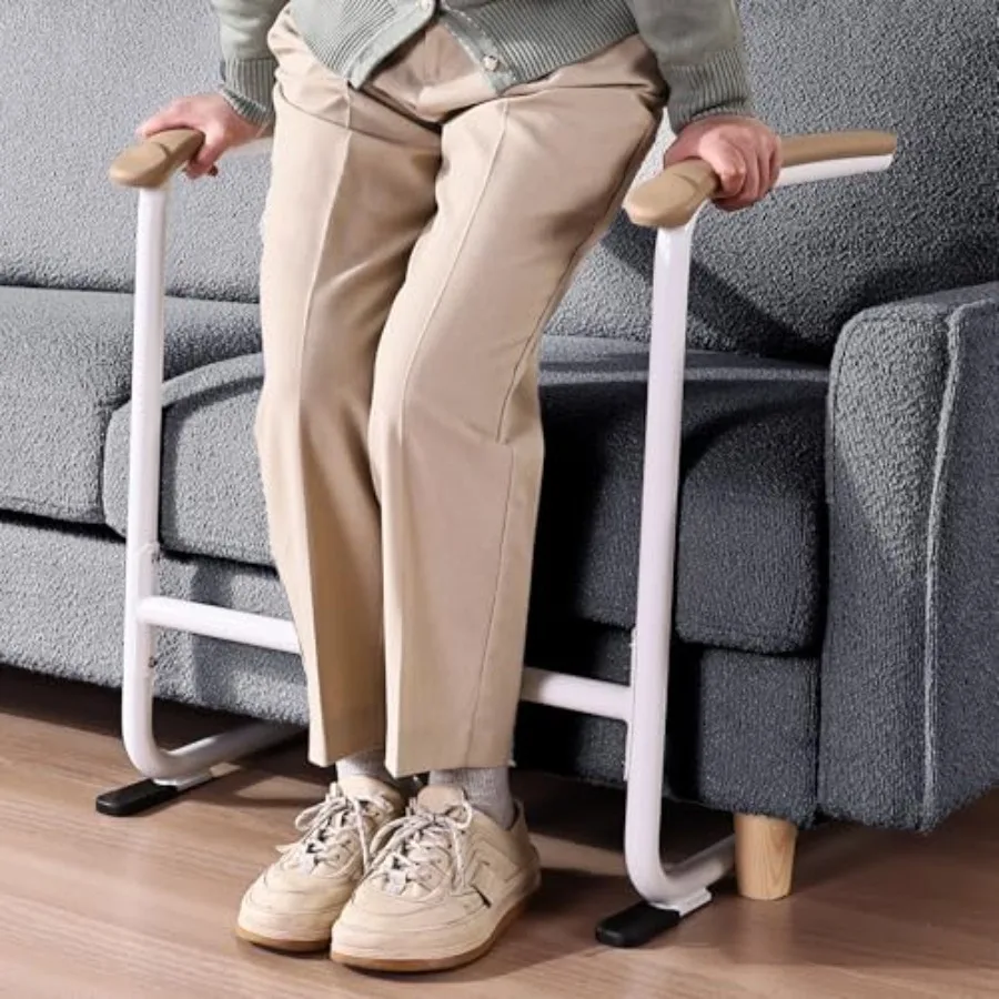 

Подставка-опора для подъема с кресла для пожилых людей, помощь в вставании с пола, опорная штанга для подъема, высота от пола до верха 25,5 дюймов