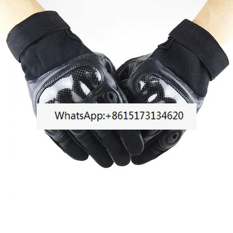 

Outdoor gloves carbon fiber tortoise shell full finger