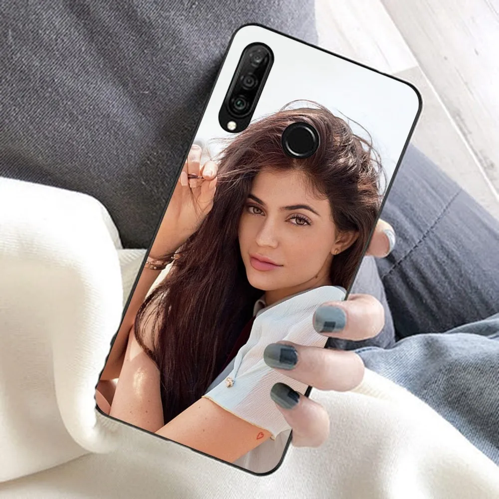 Star K-KYLIE-J-JENNERS Phone Case For Huawei Honor 10 lite 9 20 7A 9X 30 50 60 70 pro plus Soft Silicone Cover