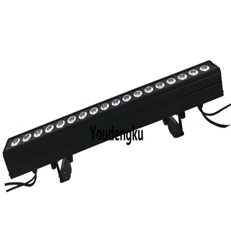 

6 pieces aluminum housing dmx control rgbw led wall washer 18x10w 4in1 LED Line Wallwasher Wall indoor Light