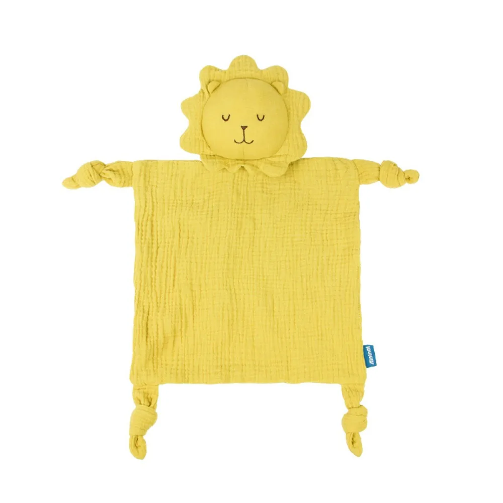 

Soft Baby Cotton Gauze Blanket Cartoon Sensory Toy Comforter Saliva Scarf Rabbit Ears Cute Doll Soothe Appease Towel Infant Use