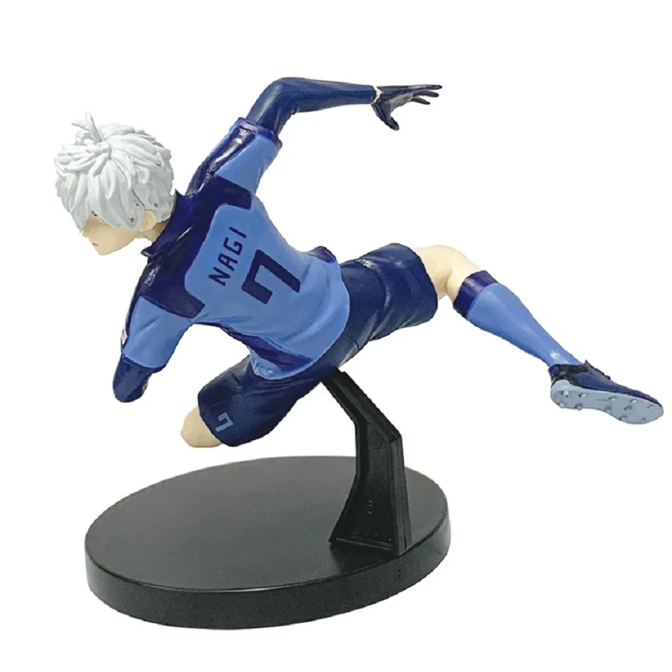 Heiß begehrte Anime BLUE LOCK Animation Version Blue Forbidden Zone Idol Figur Itoshi Nagi Nr. 10 PVC Modell Ornament Sammlerstück Spielzeug Geschenk – Detail 19