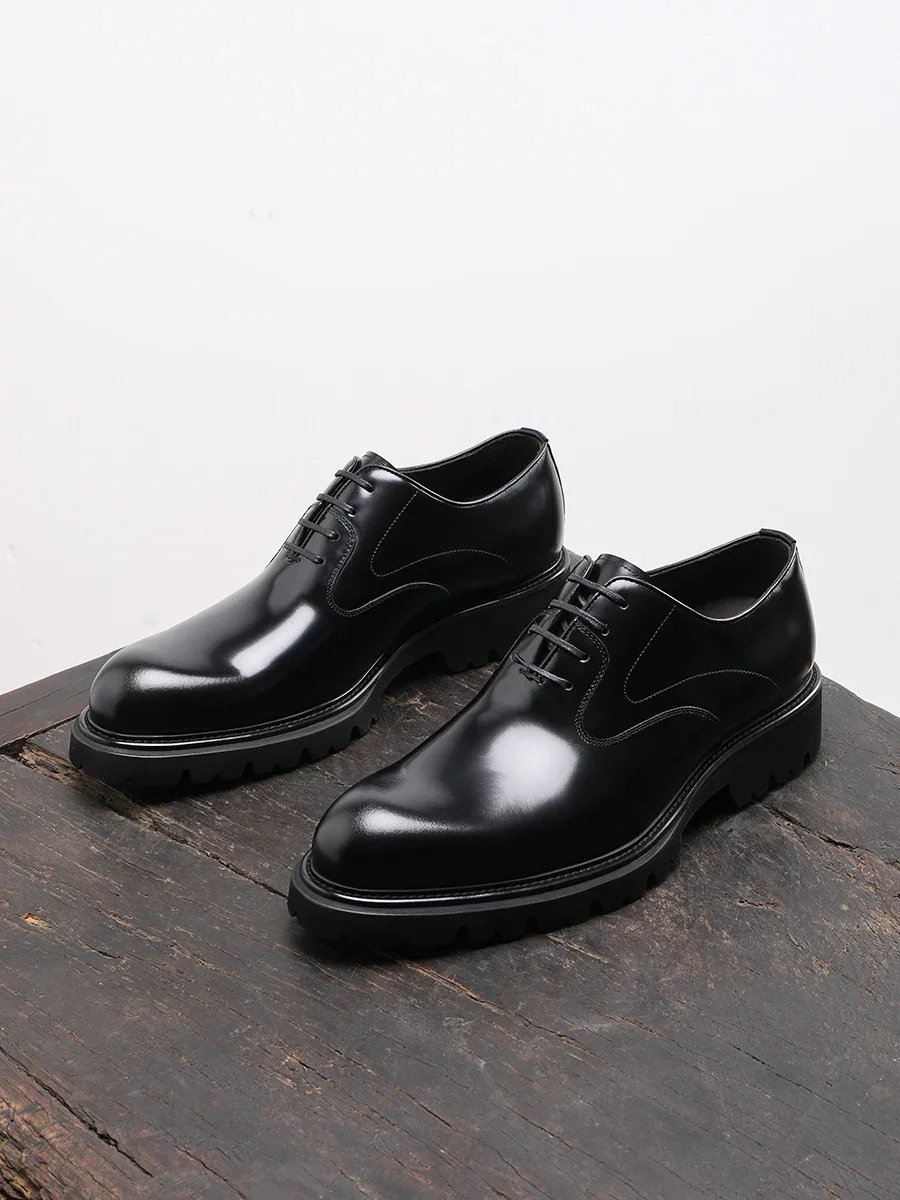 New formal men shoes casual leather lace-up Oxford shoes