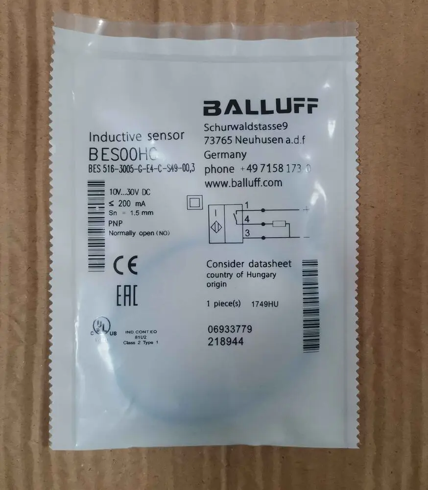 

1pc BALLUFF BES 516-3005-G-E4-C-S49-00.3 BES00HC