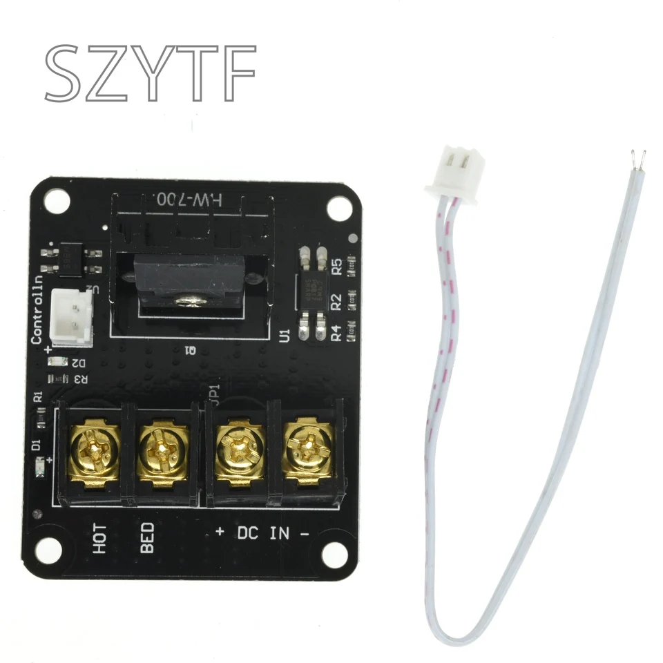 3D Printer Kit Hot Bed Module High Power Motherboard Expansion Board MOS Tube High Current load 25A