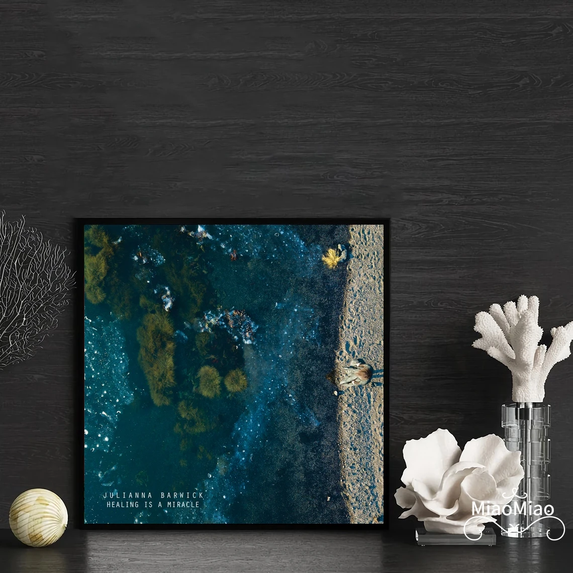 

Julianna Barwick Healing Is A Miracle Music Album Cover Poster Canvas Art Print Home Decor Wall Painting ( No Frame )