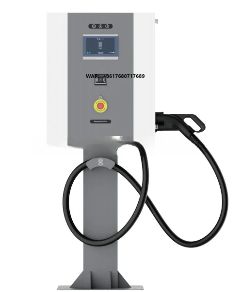Commercial DC EV Charging Pile 30kW OCPP Compatible V2G V2L V2H High Cost Performance for Public Charging  7 Inch Display V2G