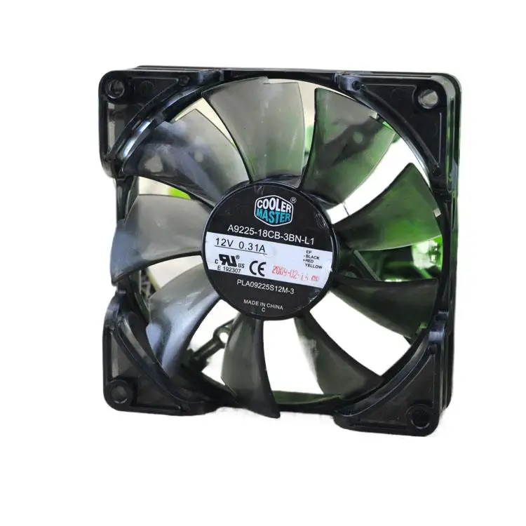 1PCS Cooler Master Hyper N520 Fan A9225-18CB-3BN-L1 PLA09225S12M-3