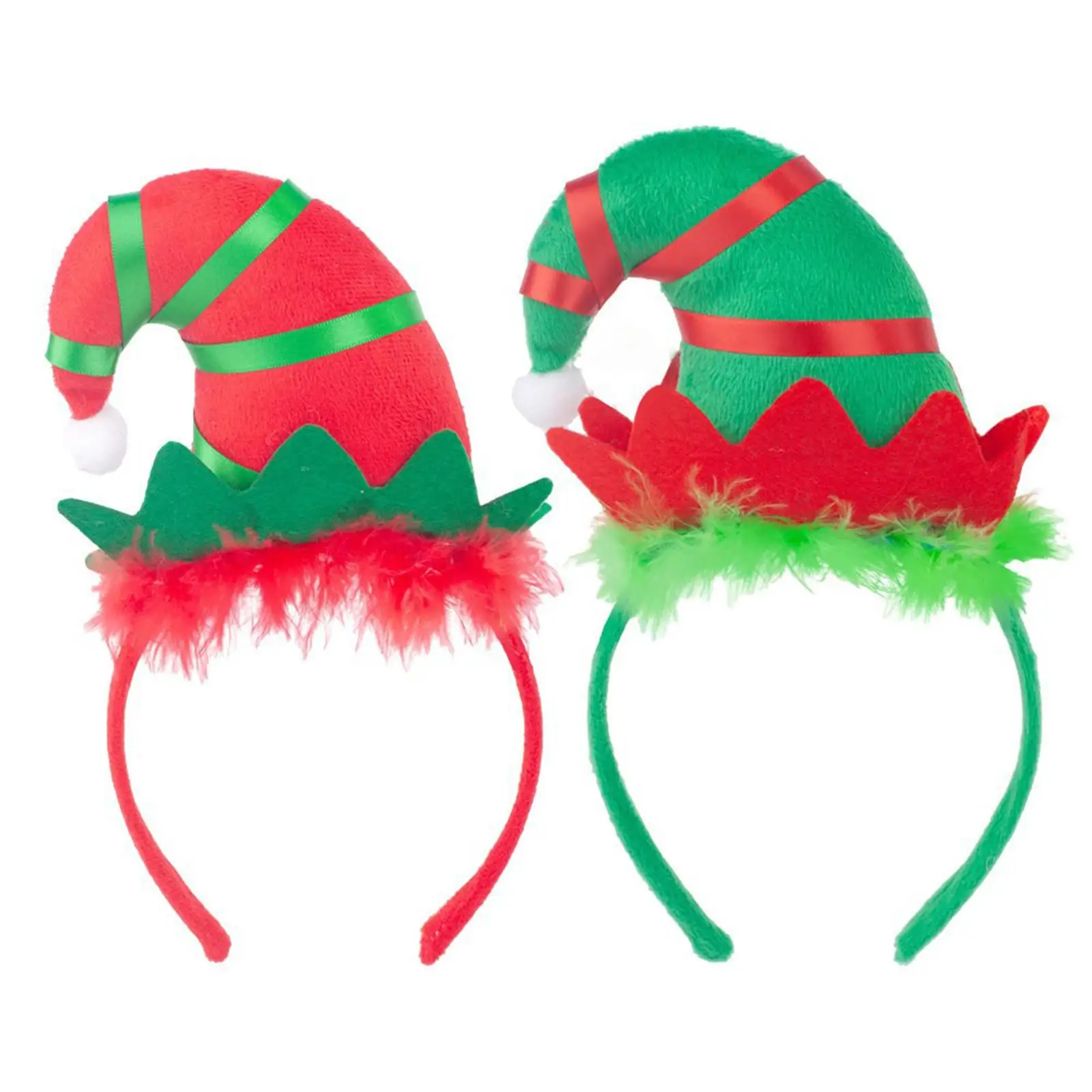 Chapeau d'elfe, bandeau pour cheveux, chapeau de noël, accessoire de Costume d'elfe pour cadeaux de fête, habiller les vacances d'halloween pour enfants