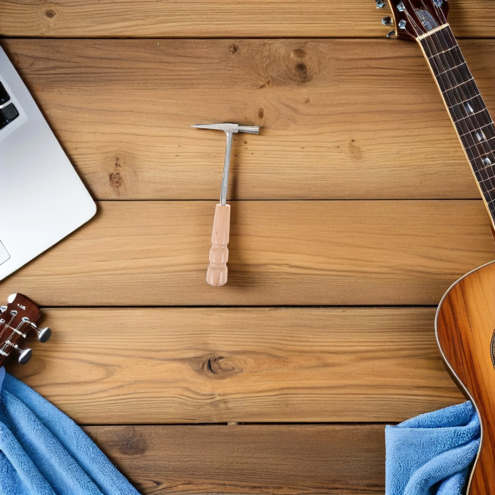 

4Pcs Precision Tuning Hammer for Thumb Piano Kalimba Wood Metal Handle Compact Size for on The Go Musicians Instrument Tuning