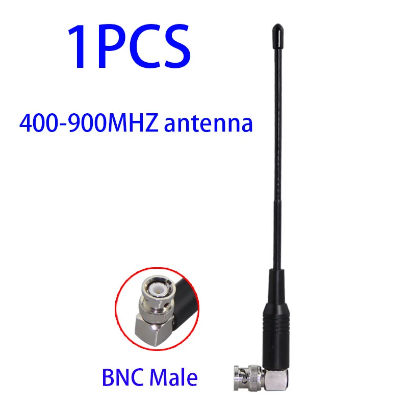 

Factory price 1PCS 400~900Mhz 10dbi Soft whip antenna for wireless microphone with BNC TNC male connector