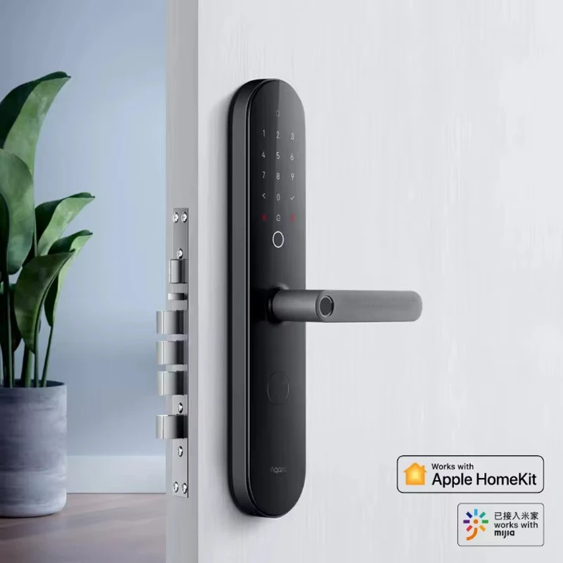 Original Aqara N100 Smart Door Lock Fingerprint Bluetooth Password Unlock With Doorbell For Xiaomi mi home HomeKit Smart home