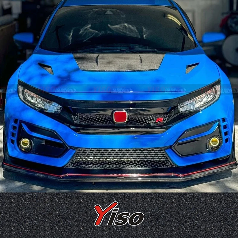 

Suitable for TypeR Civic FK8 OEM Front Spoiler carbon fiber Modified encirclement OEM front lip