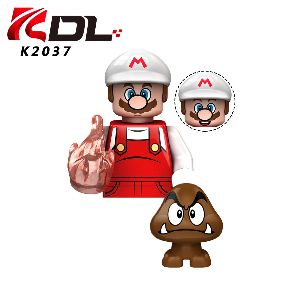 ديزني KDL805 شخصية الرسوم المتحركة سوبر ماريو اللبنات الأطفال ألعاب الطوب الصغيرة هدايا عيد الميلاد #6