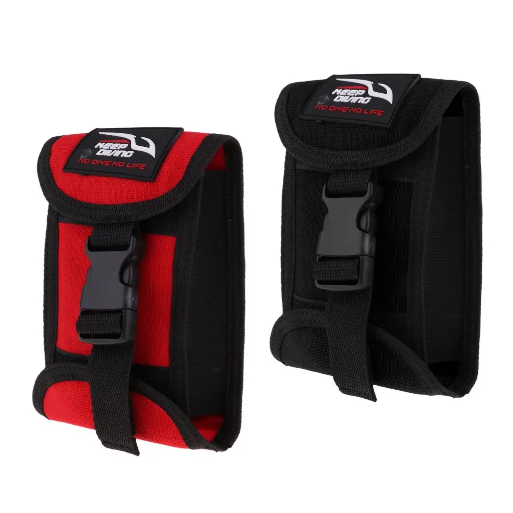 Replacement Scuba Weight Pocket Adjustable Strap Pouch Diving Accessories for Scuba Weightbelt Use