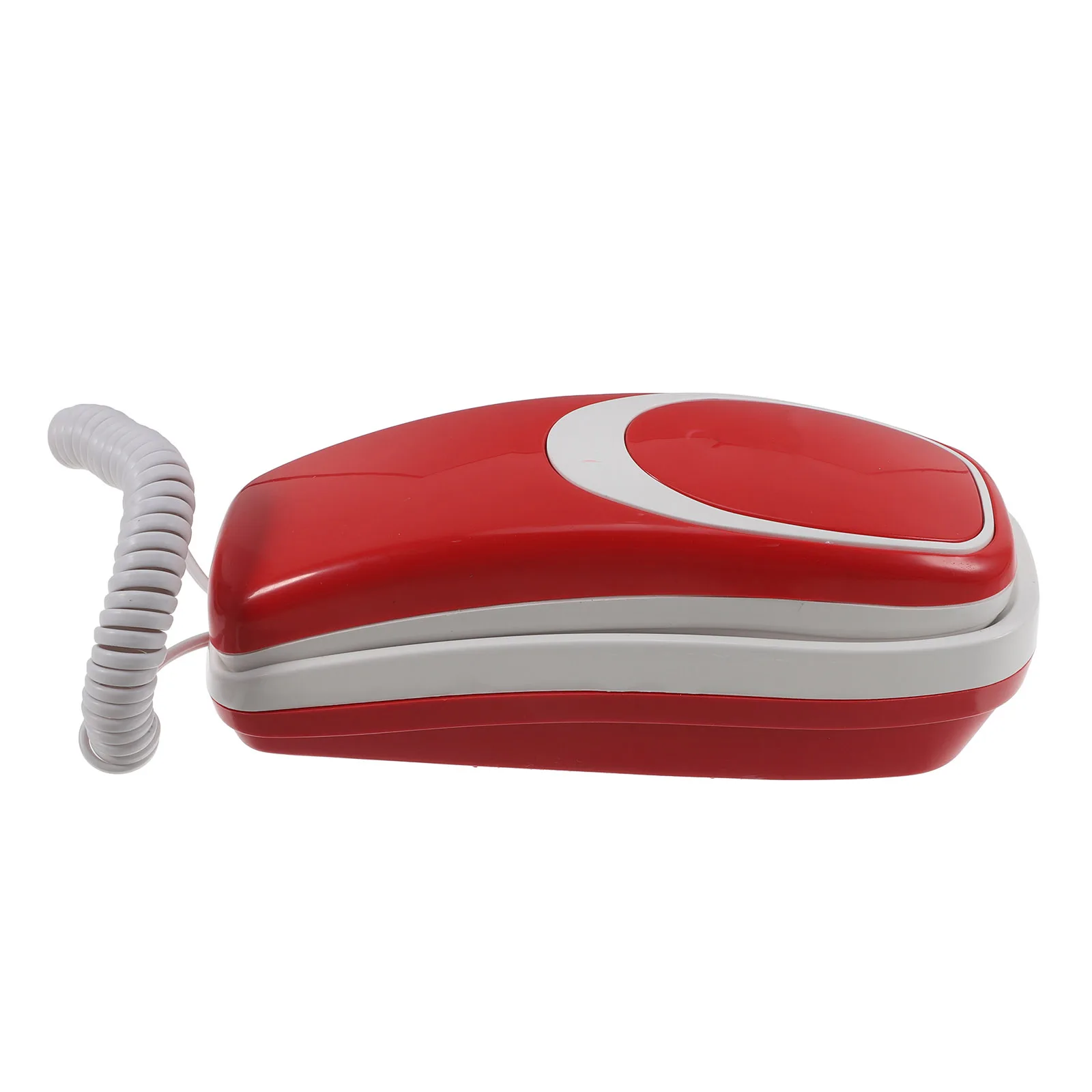 Wall-Mounted Child Landline Extension Pretend Educational Plaything Sturdy Retro Plastic Simulation Decorative