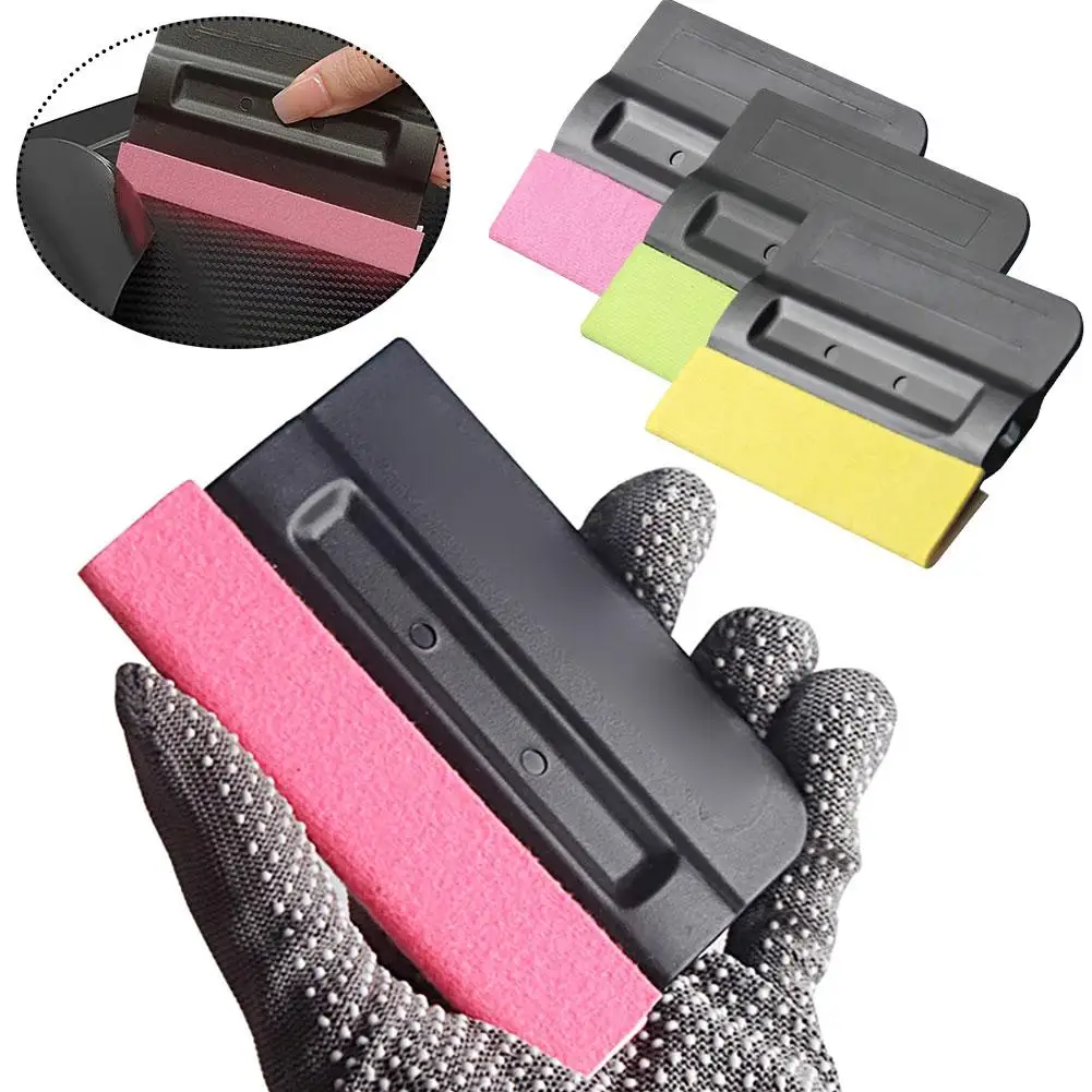 Car Film Tools Magnet Ultra-fine Fiber Wrap Sticker No Felt Car Vinyl Scratch Auto Tool Squeegee Applicator N9N9