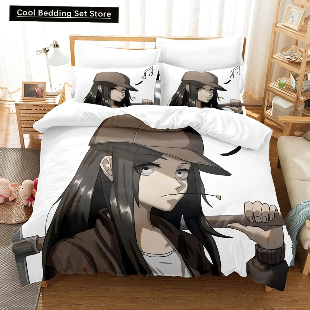 

Anime The Outcast Under One Person Bedding Set,Duvet Cover Bed Set Quilt Cover Pillowcase,King Queen Twin Size Boys Girls Adults