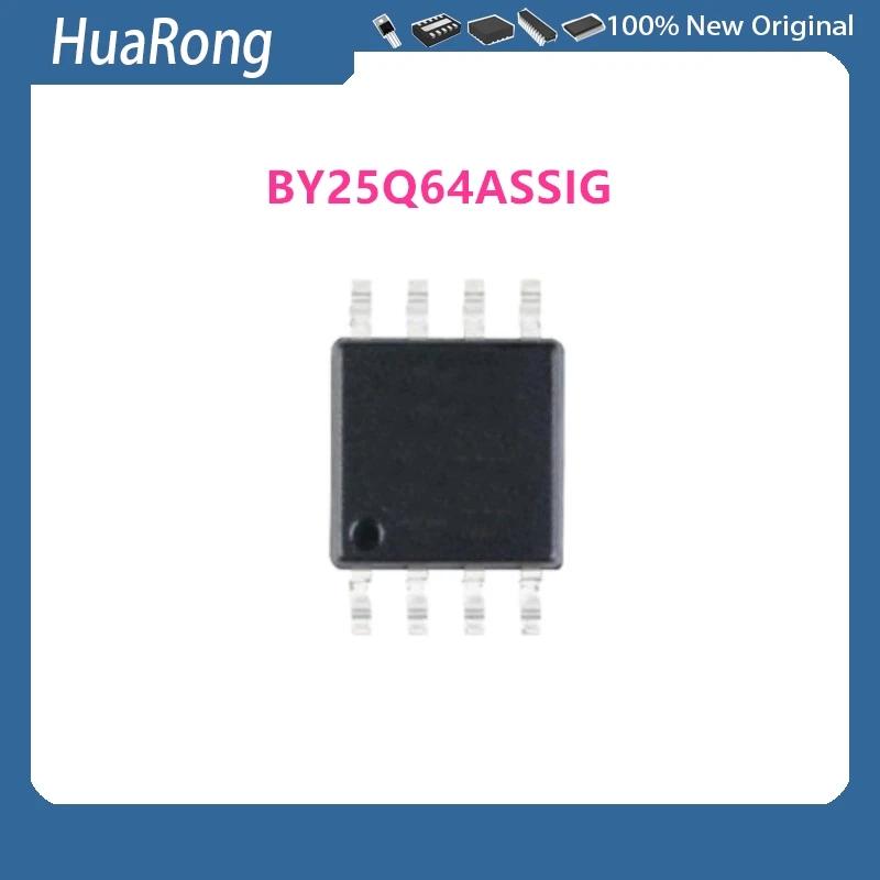 

10Pcs/Lot BY25Q64ASSIG 25Q64ASSIG HAT2028 2028 SOP8 AT64A AT24C64 24C64 TSSOP8