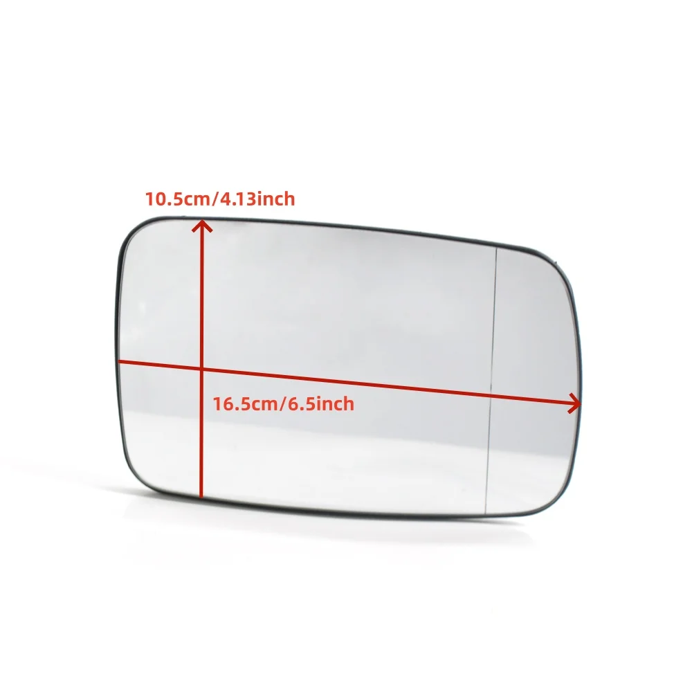 Car Heated Door Wing Rearview Side Mirror Left/Right Replace For BMW 5 Series E39 Sedan Wagon 2000-2003 E38 1995-2001 Blue/White