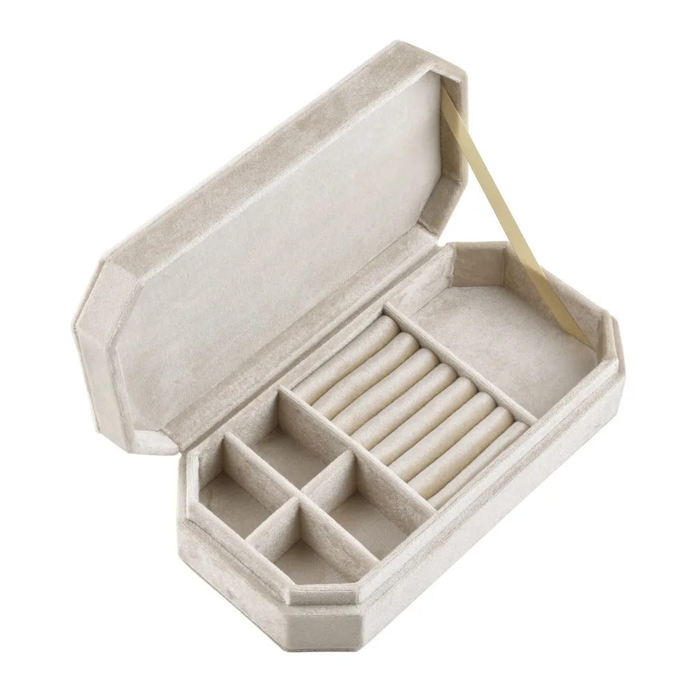 

Rings Necklace Jewelry Packing Bag Large Capacity Organizer Velvet Jewelry Holder Bracelet Earrings Square Jewelry Box Outdoors