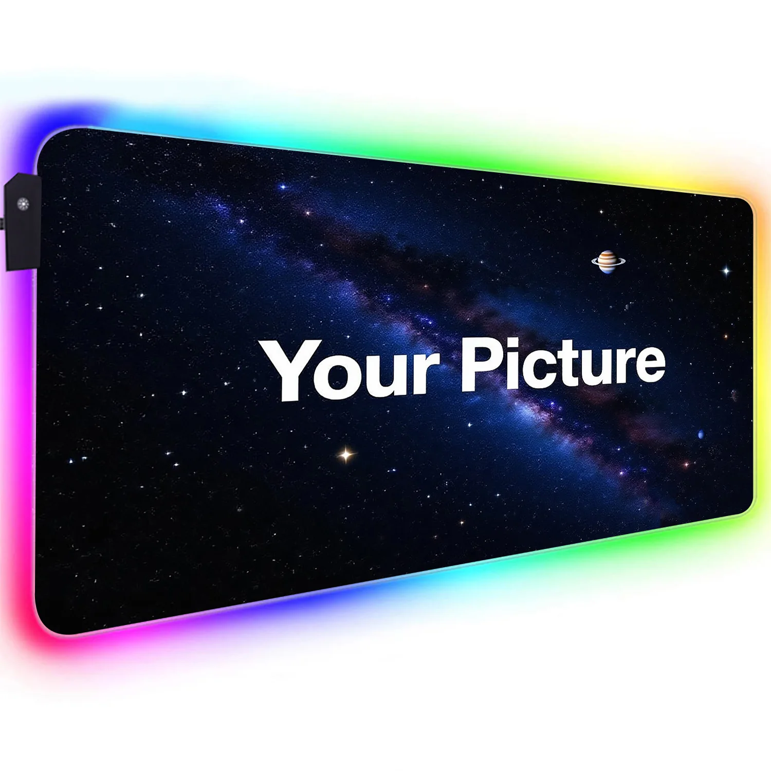 Afbeelding 3: HD-printen muismat aangepaste RGB mousepad diy muismat laptop gaming aangepaste grote mousepad XXL kantoor antislip zachte desktop mat