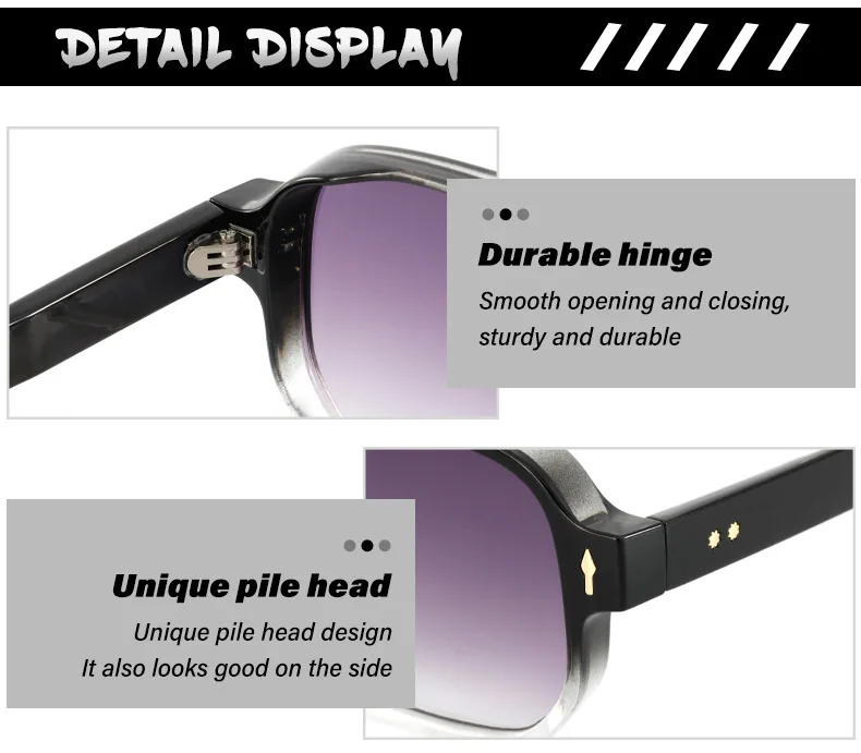 2025 Vintage-Sonnenbrillen für Herren, modische Sonnenbrillen, Oculos-Brillen, Dropshipping, Gafas Lentes Lunette Okulary Zonnebril Occhiali – Detail 14
