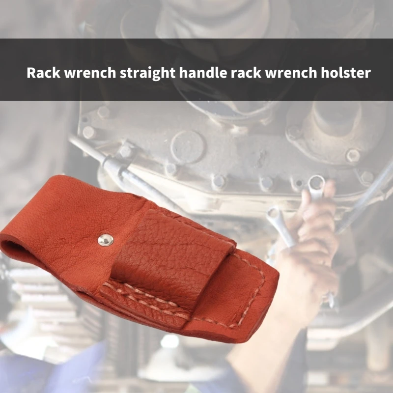 Ergonomic Leather Tool Holsters Sheath Case Pocket for Carpenters&Secure Storage