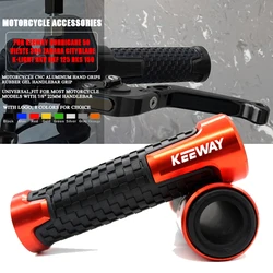 For Keeway Hurricane 50 Vieste 300 Zahara Cityblade K-Light RKV RKF 125 RKS 150 Motorcycle CNC Handlebar Grips Handle Grip Hand