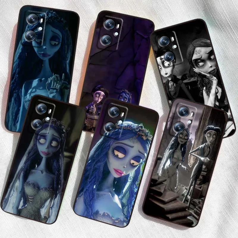 

Disney Corpse Bride For OPPO Reno 5 6 7 A96 A40 A58 Realme GT A74 A78 Neo2 A74 A78 Find X5 X3 X7 X8 Black Shell