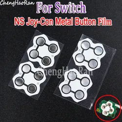 For NS Switch Cross Key ABXY Button Sticker Joy-Con Handle Key Film For Switch Metal Sheet Conductive Sticker Replace Parts