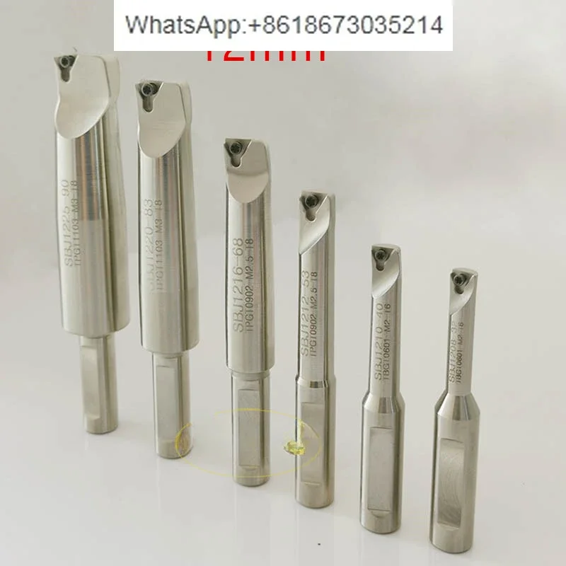 1pcs 12mm and 18mm boring bar, 16mm and 20mm boring bar,shank 12mm for F1-12 50mm ,18mm for F1-18 75mm Boring head.20mm for 2084