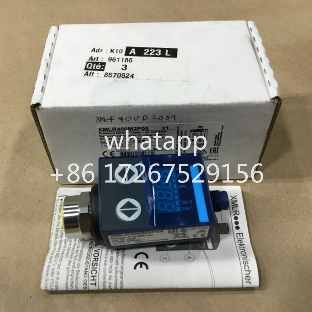 XMLR400M2P05 Pressure Sensor 24 VDC 2PNP 250mA Works Perfectly High Quality Fast Ship