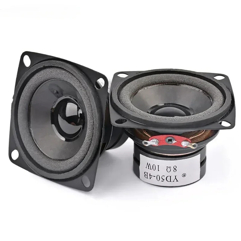 SOTAMIA 2Pcs 2 Inch Full Range Speaker 4 Ohm 8 Ohm 10W Mini Portable Audio Speaker DIY Multimedia Music Loudspeaker Home Theater