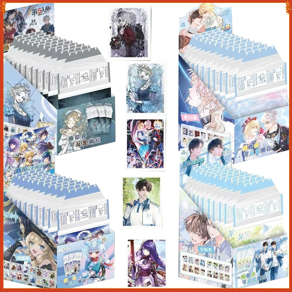 

Popular Anime Peripheral Characters Tearable Photo Cards Cartoon DIY High Beauty Collection Versatile Cards Home Decoration Gift