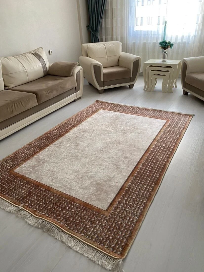 Antibacterial Non Slip Leather Base Living Room Bedroom Bedroom Corridor Kitchen Carpet Rugs carpets for living room Lounge Rug