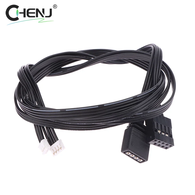 2PCS/Set New 50cm AMD Ryzen Wraith Prism Wraith Max Fan RGB Light Motherboard Control Sync Cable Accessories