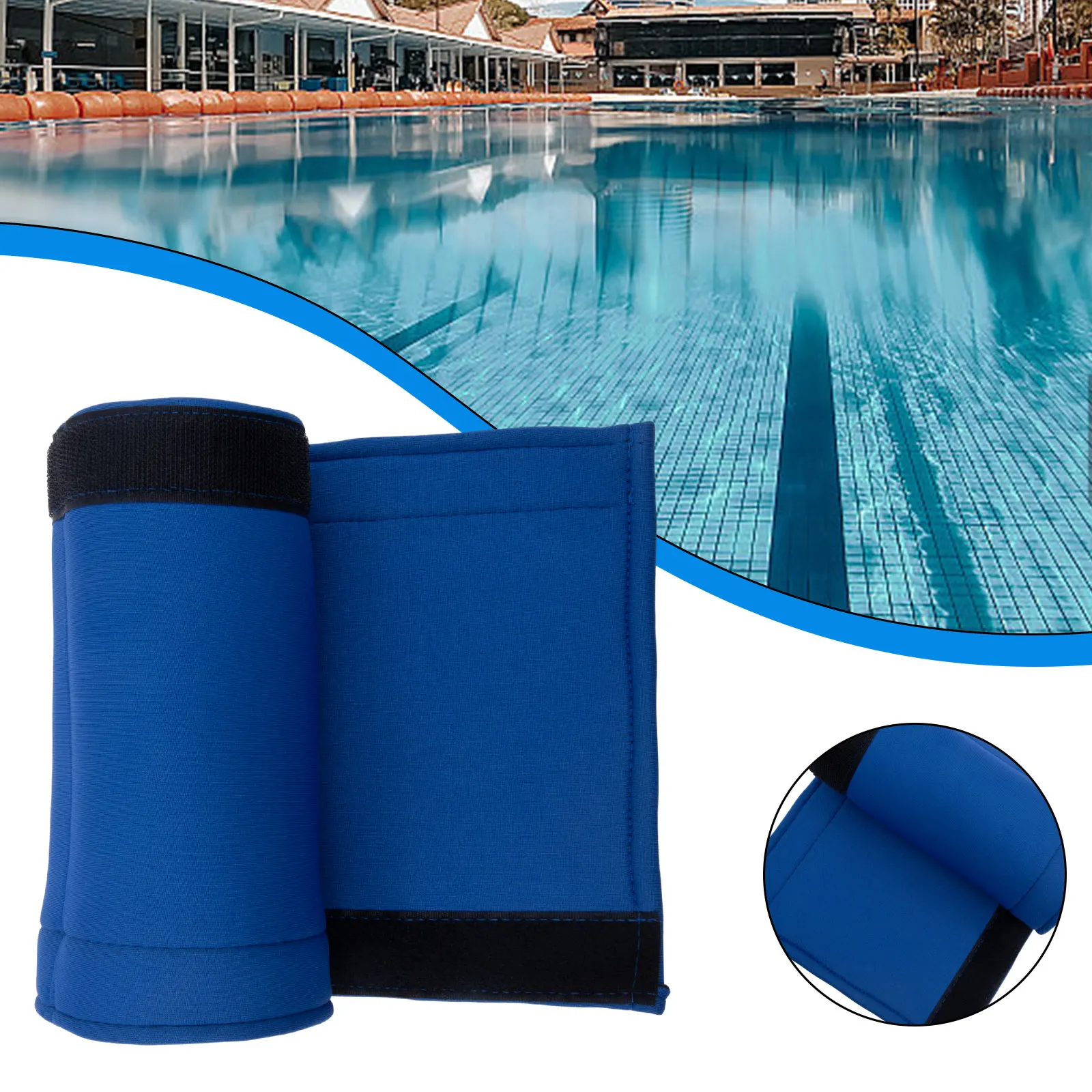 

Handles Pad Protective Cover Handrail Cover Pool Accessories Portable Reliable Tear Resistant For Swimming Pool