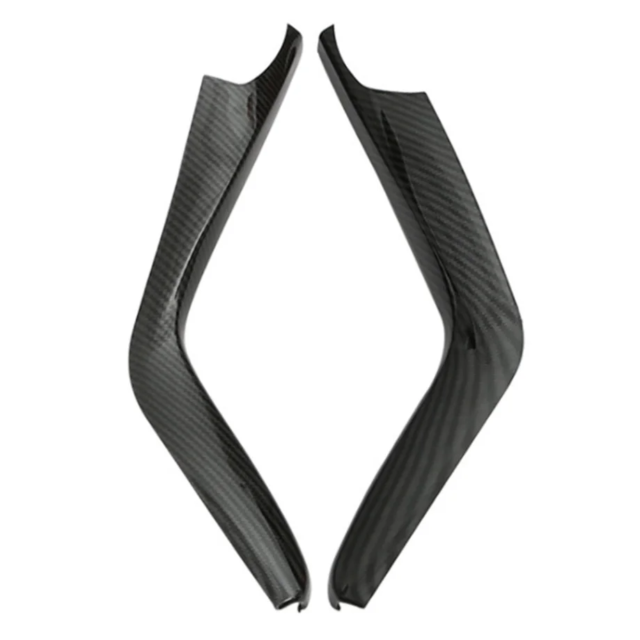 

2Pcs Carbon Fiber Gear Shift Stripe Panel Cover Trim For Honda Civic 10Th 2016-2019