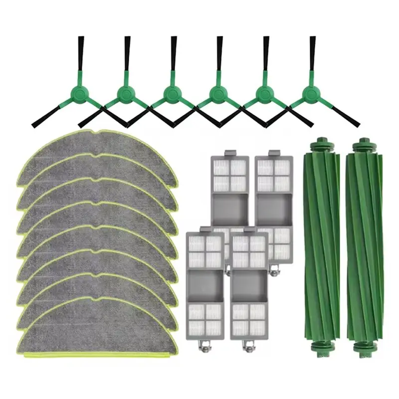 

A55X-20PCS For Irobot Roomba 205 Combo / 205 Vac Robot Vacuum Spare Parts Vacuum Main Brush Side Brush Filter Mop Cloth