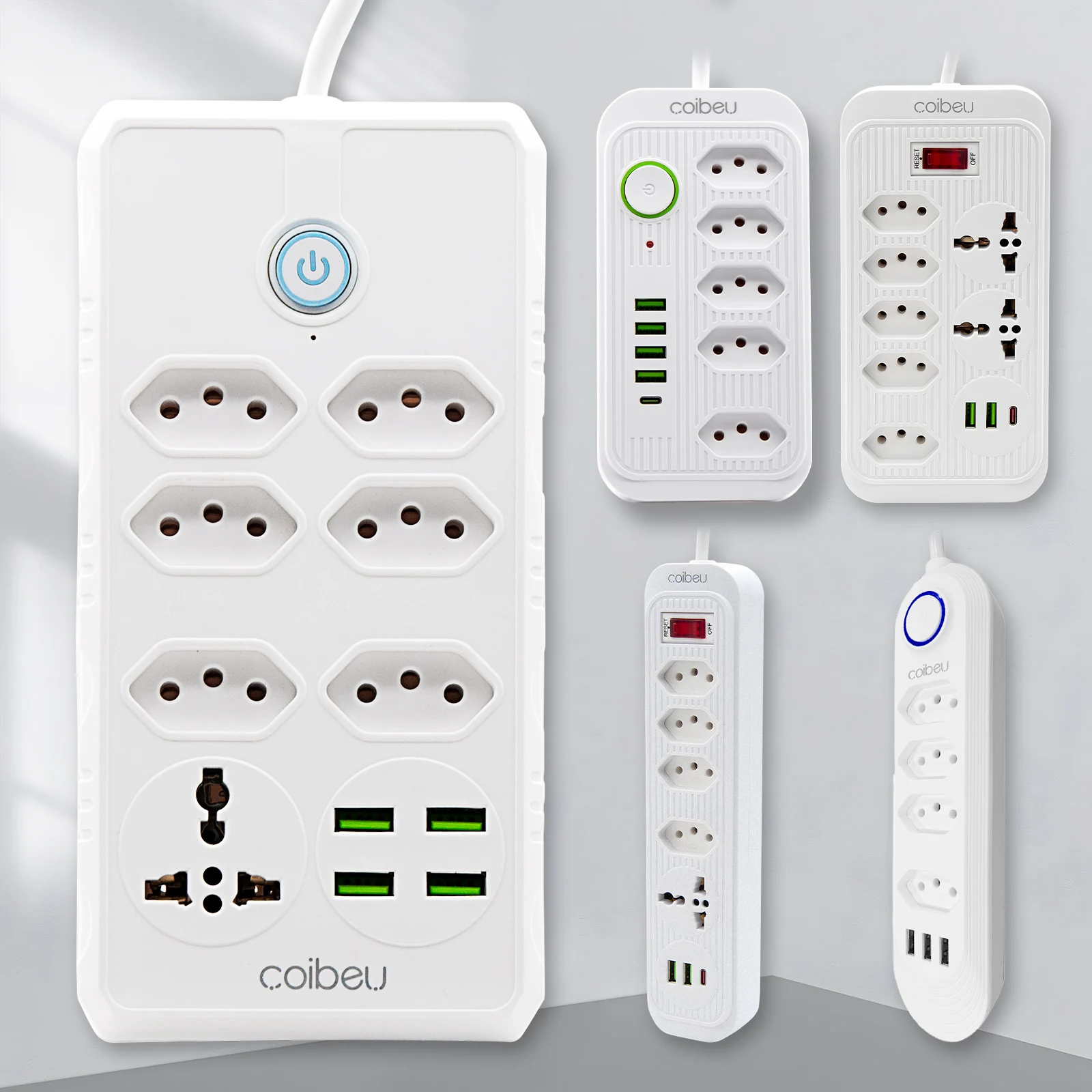 Wholesale, Extension Socket, Electric Extension, USB Socket, Extension Socket, Regot Power Sockets, 10A 110-220V